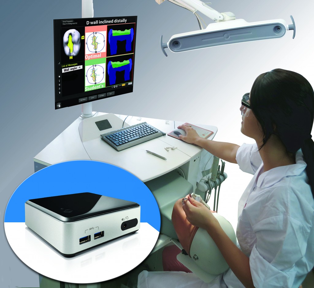 Augmented reality dental simulators for dental schools.